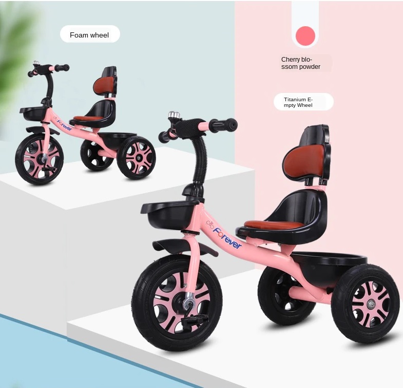 Kids Baby Tricycle Bicycle Flexible Adjust with Seat (SLC 095) 16