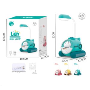 Kids Cartoon Submarine Frog Mini Table Lamp (Q106) - Image 3