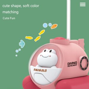 Kids Cartoon Submarine Frog Mini Table Lamp (Q106) - Image 6