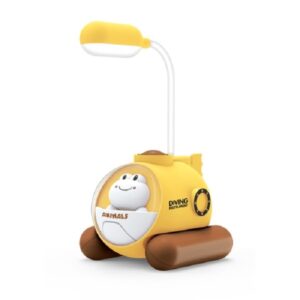 Kids Cartoon Submarine Frog Mini Table Lamp (Q106) - Image 9