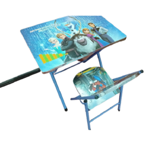 Kids Cartoon Design Study Table and Chair - Image 8