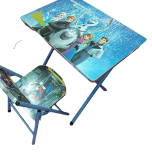 Kids Cartoon Design Study Table and Chair - Image 5