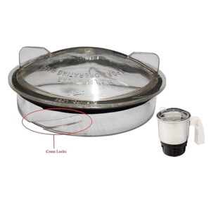 Preethi Blender Chutney Jar Lid MGA-501 & MGA-502 (400ml) - Image 2