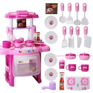 Pretend Toy Play Mini Simulation Kitchen Cooking Set - Image 2