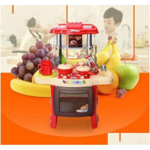 Pretend Toy Play Mini Simulation Kitchen Cooking Set - Image 11