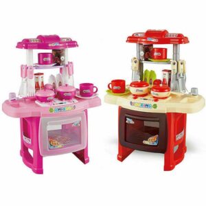Pretend Toy Play Mini Simulation Kitchen Cooking Set