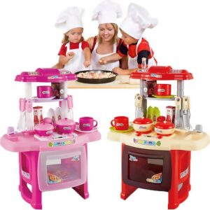 Pretend Toy Play Mini Simulation Kitchen Cooking Set - Image 19