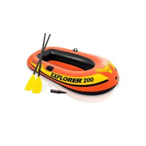 Intex Explorer 200 Boat Set With Oars & Pump (58331) - Image 4