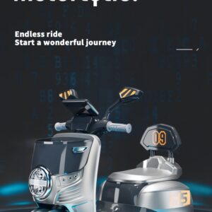 Kids Rechargeable Ride On Motor Bike Scooter (MB2697) - Image 14