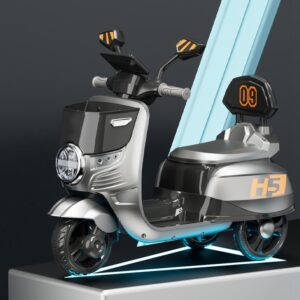 Kids Rechargeable Ride On Motor Bike Scooter (MB2697) - Image 5