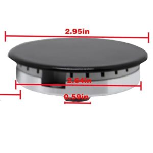Universal Cooker Gas Hob Burner Base & Cap (Medium) - Image 3