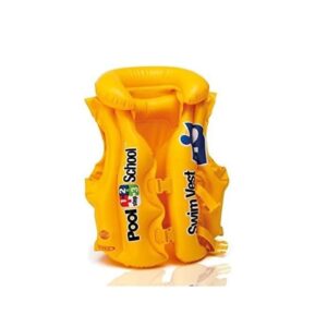 Intex Deluxe Pool Swim Vest, Yellow (58660) - Image 3