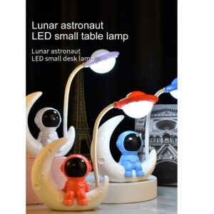 Kids Astronaut on Moon Desk Night Lamp Table Light (012379) - Image 2
