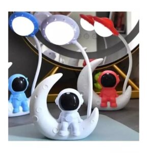 Kids Astronaut on Moon Desk Night Lamp Table Light (012379) - Image 3