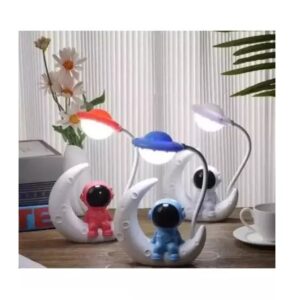 Kids Astronaut on Moon Desk Night Lamp Table Light (012379) - Image 5