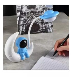Kids Astronaut on Moon Desk Night Lamp Table Light (012379) - Image 7