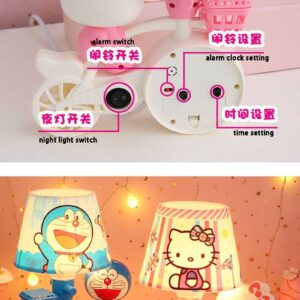 Kids Hello Kitty Desk Lamp Light & Clock (007994) - Image 3