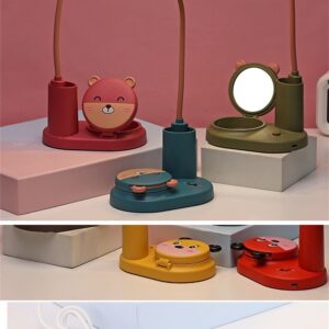 LED Lamp With Mirror And Stationery Holder (012651) - Image 8