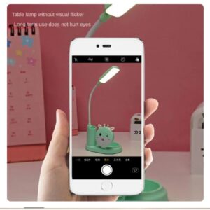 LED Lamp With Mirror And Stationery Holder (012651) - Image 5