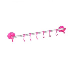 Stainless Steel Wall Attachable 6 Connected Hook