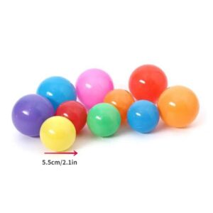 Children Baby Toy Bathing Pool Plastic Colour Ocean Ball (BB01)100 Balls - Image 5