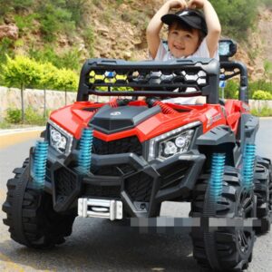 Kids Ride On Electric Rechargeable Jeep (J-MB180) - Image 12