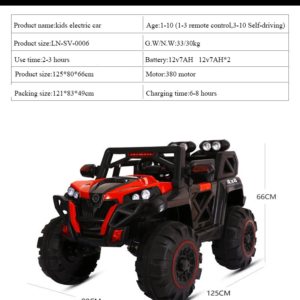 Kids Ride on Mercedes Benz Jeep (TTF2018) - Image 24