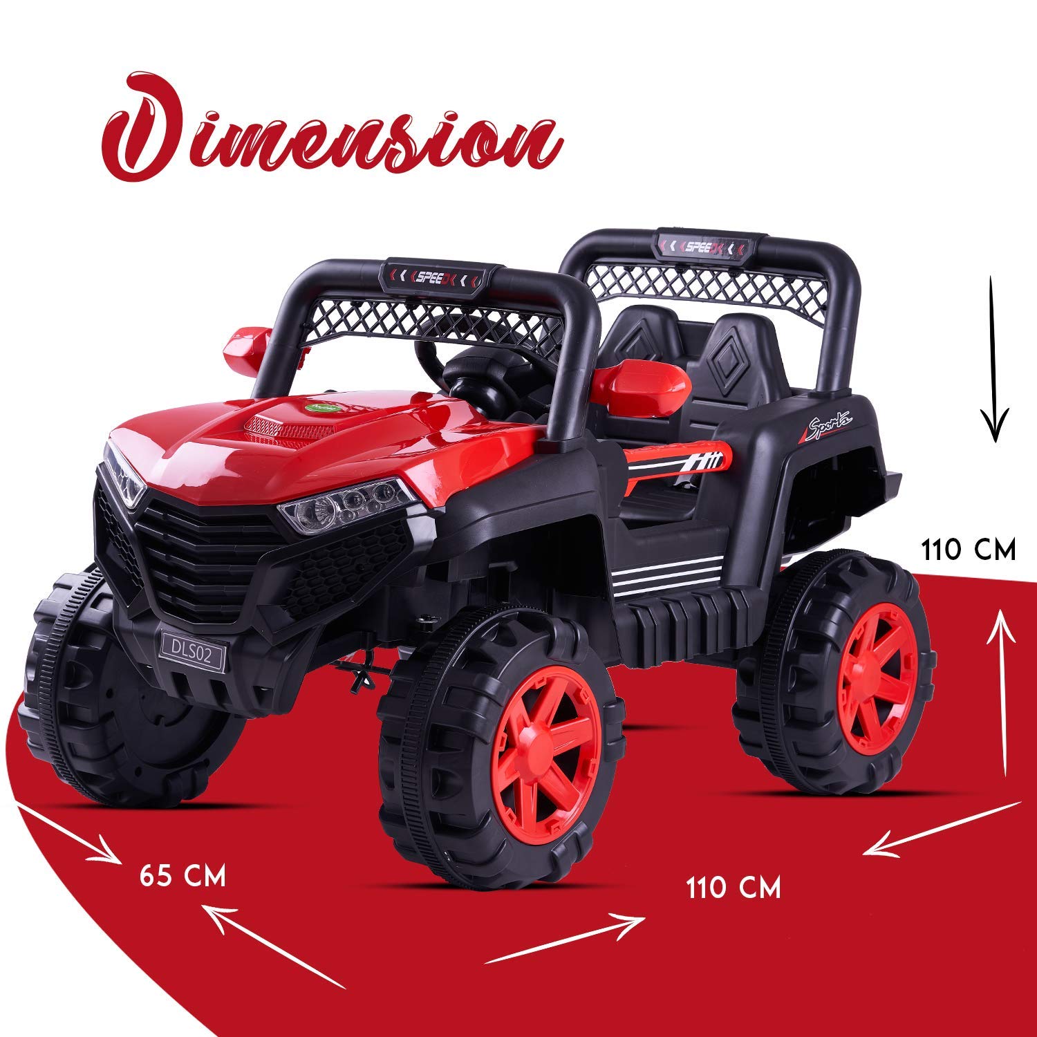 Kids Electric Ride On Jeep A6100 (MB6499) 18