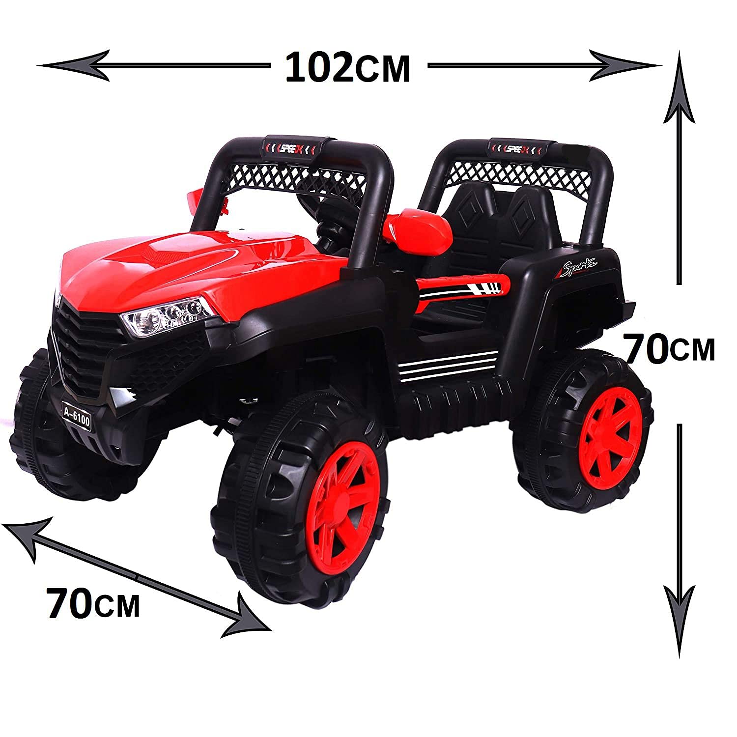 Kids Electric Ride On Jeep A6100 (MB6499) 21