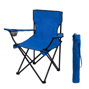 Portable Folding Chair with Arm Rest Cup Holder CH003 (L50X80X80cm) - Image 3