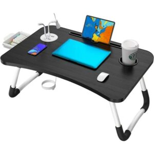 Portable Foldable Laptop Table With 4 USB Ports - Image 1