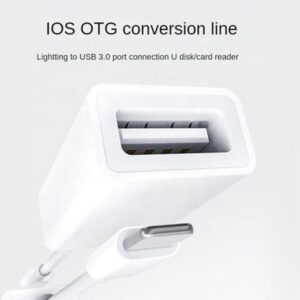 8 Pin OTG Conversion Lightning To USB Camera Adapter JH-0514 - Image 9