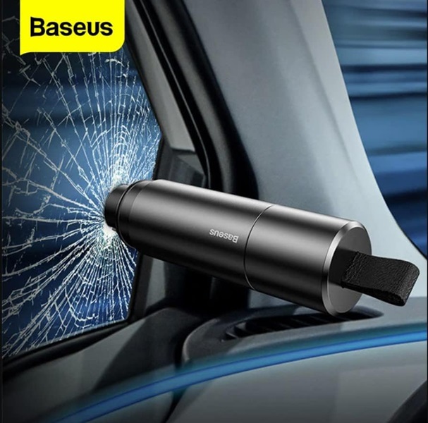 Baseus Sharp Tool Safety Hammer(Window-breaking+Safety Belt Cutting 02
