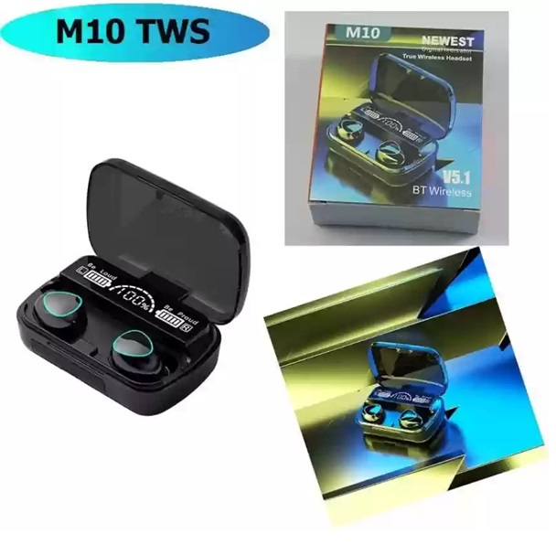 M10 Newest Digital Indicator True Wireless Earbuds V5.3 8