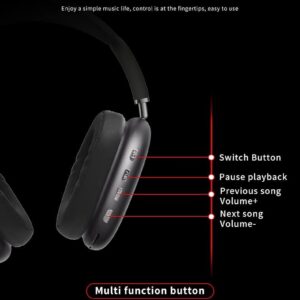 P9 Wireless Bluetooth Wireless Headphones Headsets - Image 6