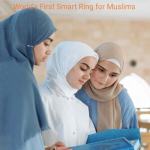 Smart Ring Zikr Counter Digital Tasbeeh Tasbih Finger Counter 5 Prayer Time Reminder - Image 12