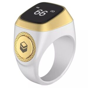 Smart Ring Zikr Counter Digital Tasbeeh Tasbih Finger Counter 5 Prayer Time Reminder - Image 3