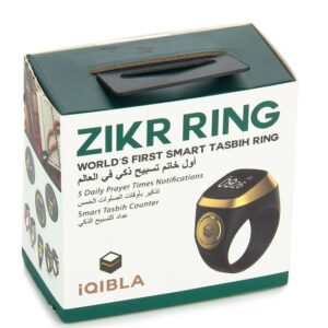 Smart Ring Zikr Counter Digital Tasbeeh Tasbih Finger Counter 5 Prayer Time Reminder - Image 5