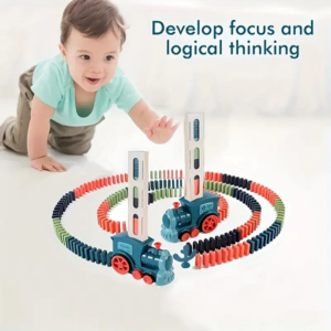Domino Electric Train Building And Stacking Toy Blocks (0081) - Image 11