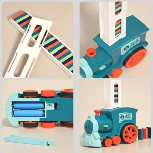 Domino Electric Train Building And Stacking Toy Blocks (0081) - Image 12