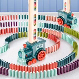 Domino Electric Train Building And Stacking Toy Blocks (0081) - Image 5