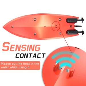 Kids TTC Generic RC Mini Speedboat with Light (0072) - Image 5