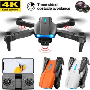 E99 Adults Kids RC 4K Drone with Dual Camera Drone - Image 3