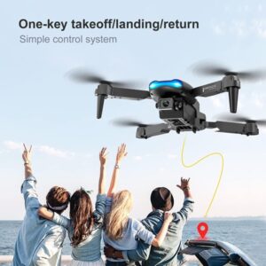 E99 Adults Kids RC 4K Drone with Dual Camera Drone - Image 4