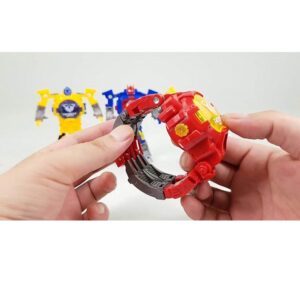 Iron Man Robot Watch Toy Deformation Wrist Watch - Image 4