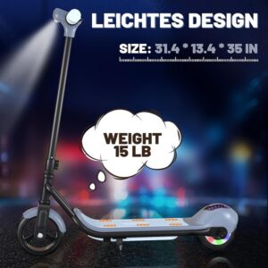 Kids Electric Rechargeable 2 Wheels Foldable Scooter K13 - Image 11