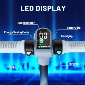 Kids Electric Rechargeable 2 Wheels Foldable Scooter K13 - Image 12