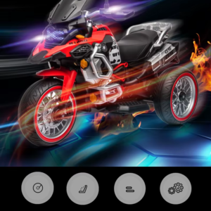 Kids Rechargeable Ride on Electric Motor Bike (MB2322) - Image 13