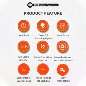 Kids Rechargeable Ride on Electric Motor Bike (MB2322) - Image 4