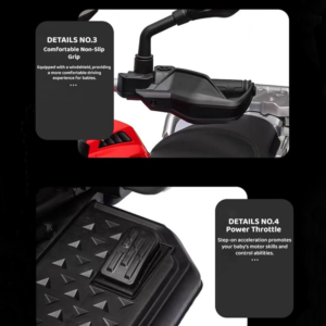 Kids Rechargeable Ride on Electric Motor Bike (MB2322) - Image 9